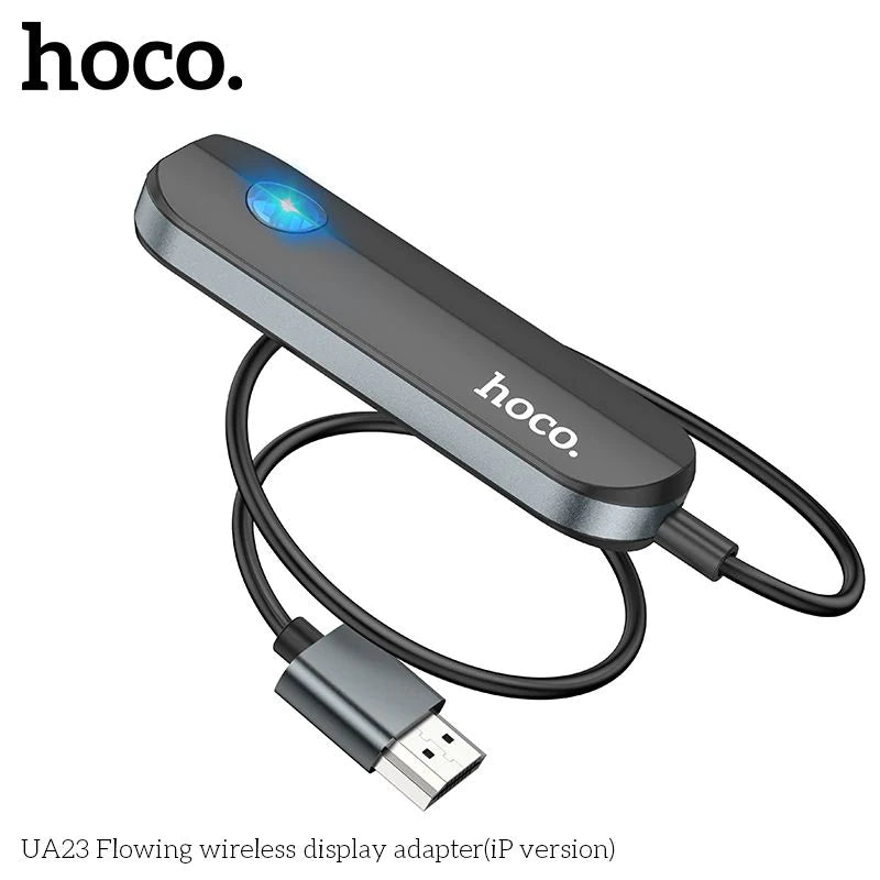 Hoco iPhone iPad Wireless 4K Display Adapter UA23 Gaming movie Hoco iPhone iPad Wireless 4K Display Adapter UA23 Gaming movie